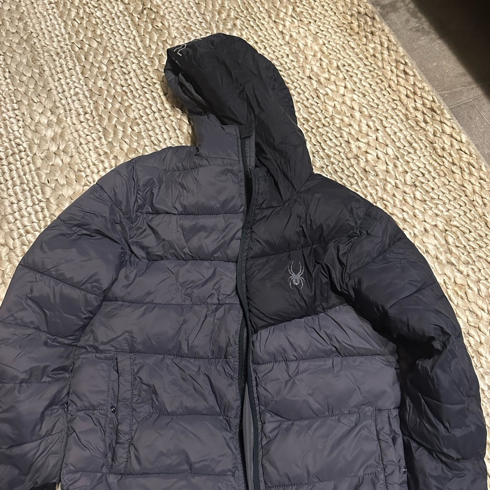 Youth size 14-16 Spyder hooded zip up jacket